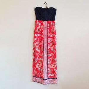 City Triangles Strapless Dress